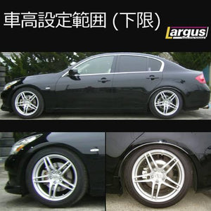 LARGUS SPEC S COILOVER KIT FOR NISSAN SKYLINE V36 2WD 01011207071-QQ-680
