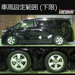 LARGUS SPEC S COILOVER KIT FOR TOYOTA ALPHARD AGH35W 4WD 01011209100-QQ-99