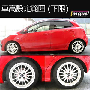 LARGUS SPEC S COILOVER KIT FOR MAZDA DEMIO DEJFS 2WD 01011210005-QQ-1201