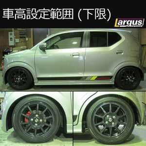 LARGUS SPEC K COILOVER KIT FOR SUZUKI ALTO TURBO RS HA36S 2WD 01015108003-QQ-1247