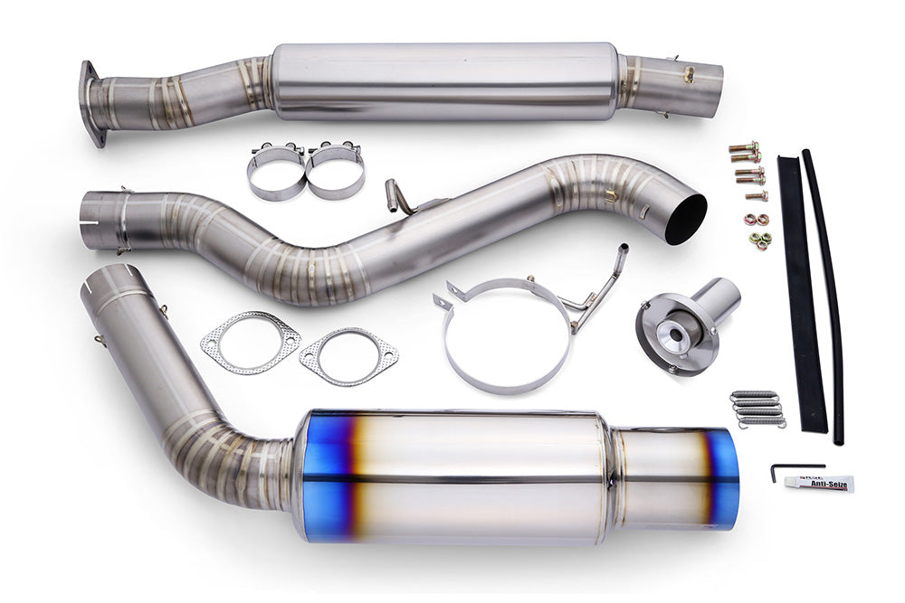 RSE FULL TITANIUM MUFFLER EXHAUST KIT TYPE-R FOR SUBARU WRX S4 VBH FA24DIT RB6090-SB06A