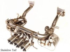 KREISSIEG F1 SOUND VALVETRONIC EXHAUST SYSTEM TITANIUM FLOATING CURL TAIL SANDBLASTED KSG LOGO MARK FOR FERRARI 458 ITALIA FERRARI 458 SPIDER F458-01-TITANIUM-ITALIA-SPIDER