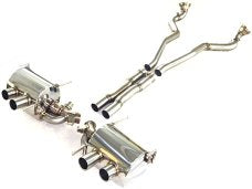 KREISSIEG F1 SOUND VALVETRONIC EXHAUST SYSTEM TITANIUM FLOATING CURL TAIL SANDBLASTED KSG LOGO MARK FOR FERRARI F12 BERLINETTA F12-01-TITANIUM-BERLINETTA