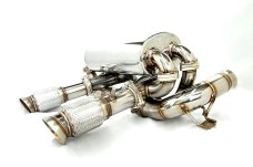 KREISSIEG CAT-BACK F1 SOUND VALVETRONIC EXHAUST SYSTEM WONDERWOLF VER. STAINLESS STEEL TAIL FOR PORSCHE CARRERA GT  PCGT-01