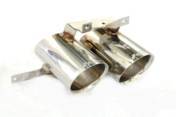 KREISSIEG F1 SOUND VALVETRONIC EXHAUST SYSTEM STAINLESS STEEL FLOATING CURL TAIL SANDBLASTED KSG LOGO MARK FOR LAMBORGHINI GALLARDO SPIDER LP550-2 LP560-4  LAG-11-STAINLESS