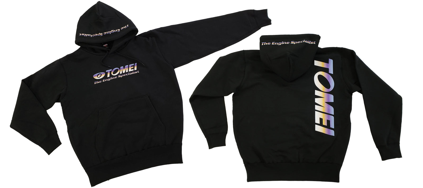 TOMEI PULLOVER HOODIE TITANIUM COLOR LOGO ON CHEST AND HOOD M 	795150