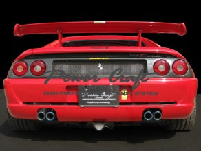 POWER CRAFT HYBRID EXHAUST MUFFLER SYSTEM WITH BLACK TAIL FOR FERRARI 355 P-FE360101-BKT