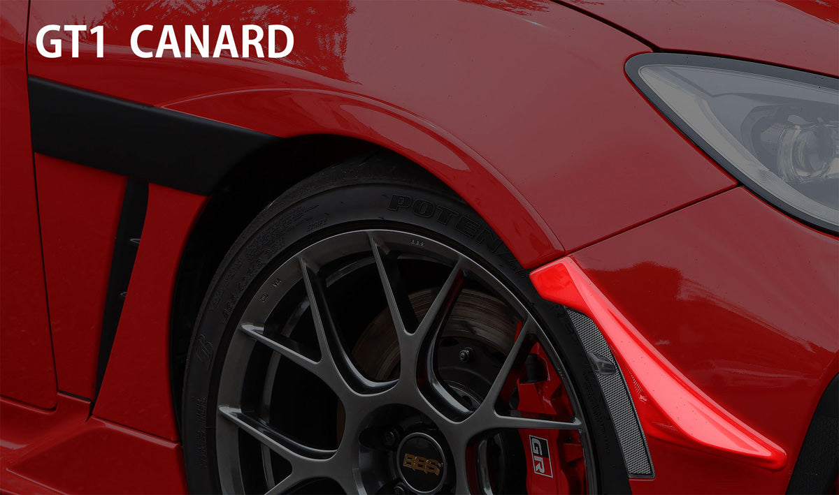 SARD GT1 CANARD SPARK RED FOR TOYOTA GR86 ZN8 81112