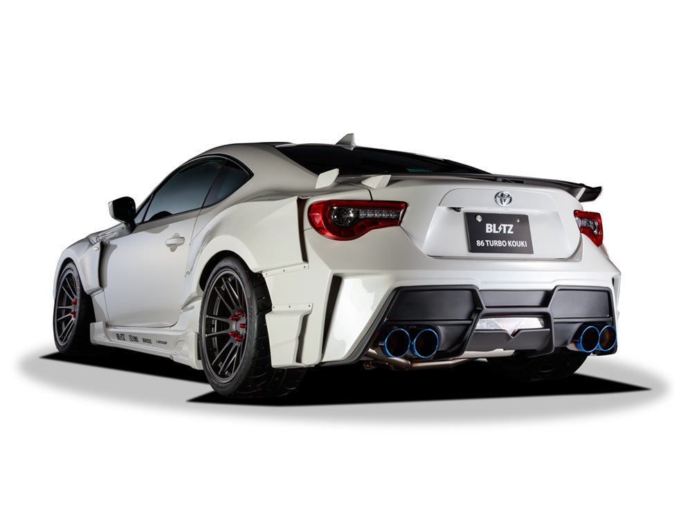 BLITZ AERO SPEED R-CONCEPT REAR BUMPLER SPOILER EXCLUSIVE SIDE ATTACHMENT FOR TOYOTA 86 ZN6 SUBARU BRZ ZC6 FA20 60258