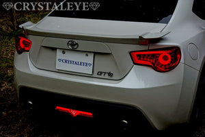 CRYSTAL EYE FIBER LED REAR FOG LAMP CLEAR TYPE FOR TOYOTA 86 SUBARU BRZ J001CR