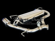 POWER CRAFT HYBRID EXHAUST MUFFLER SYSTEM SINGLE VALVE FOR NISSAN Z33 DE HR P-NI060101