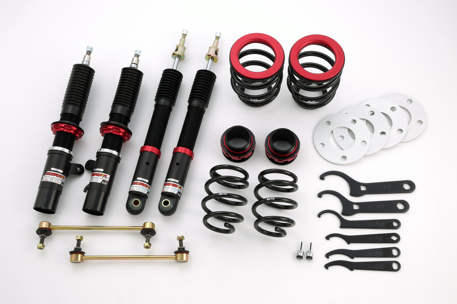 BLITZ ZZ-R COILOVER SUSPENSION SET FOR BMW MINI 5 DOOR ONE (F55) DBA-XS12 B38A12A 92592
