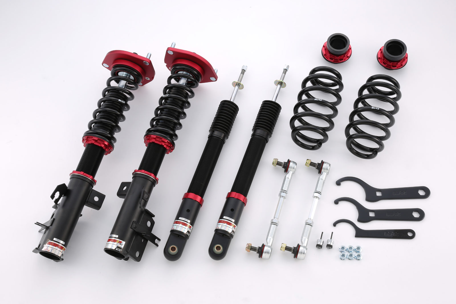 BLITZ ZZ-R COILOVER SUSPENSION SET FOR NISSAN SERENA NC26 FNC26 MR20DD 92354