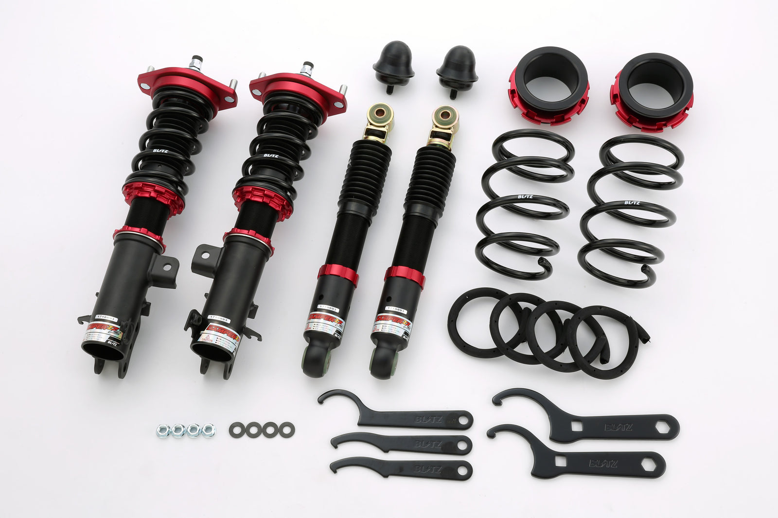 BLITZ ZZ-R COILOVER SUSPENSION SET FOR NISSAN NV100 CLIPPER RIO DR17W R06A(TURBO) 92364