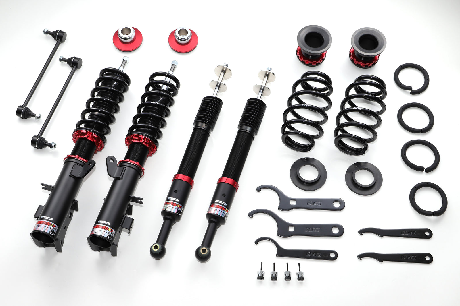 BLITZ ZZ-R COILOVER SUSPENSION SET FOR HONDA FREED+HYBRID GB7 LEB-H1 92378