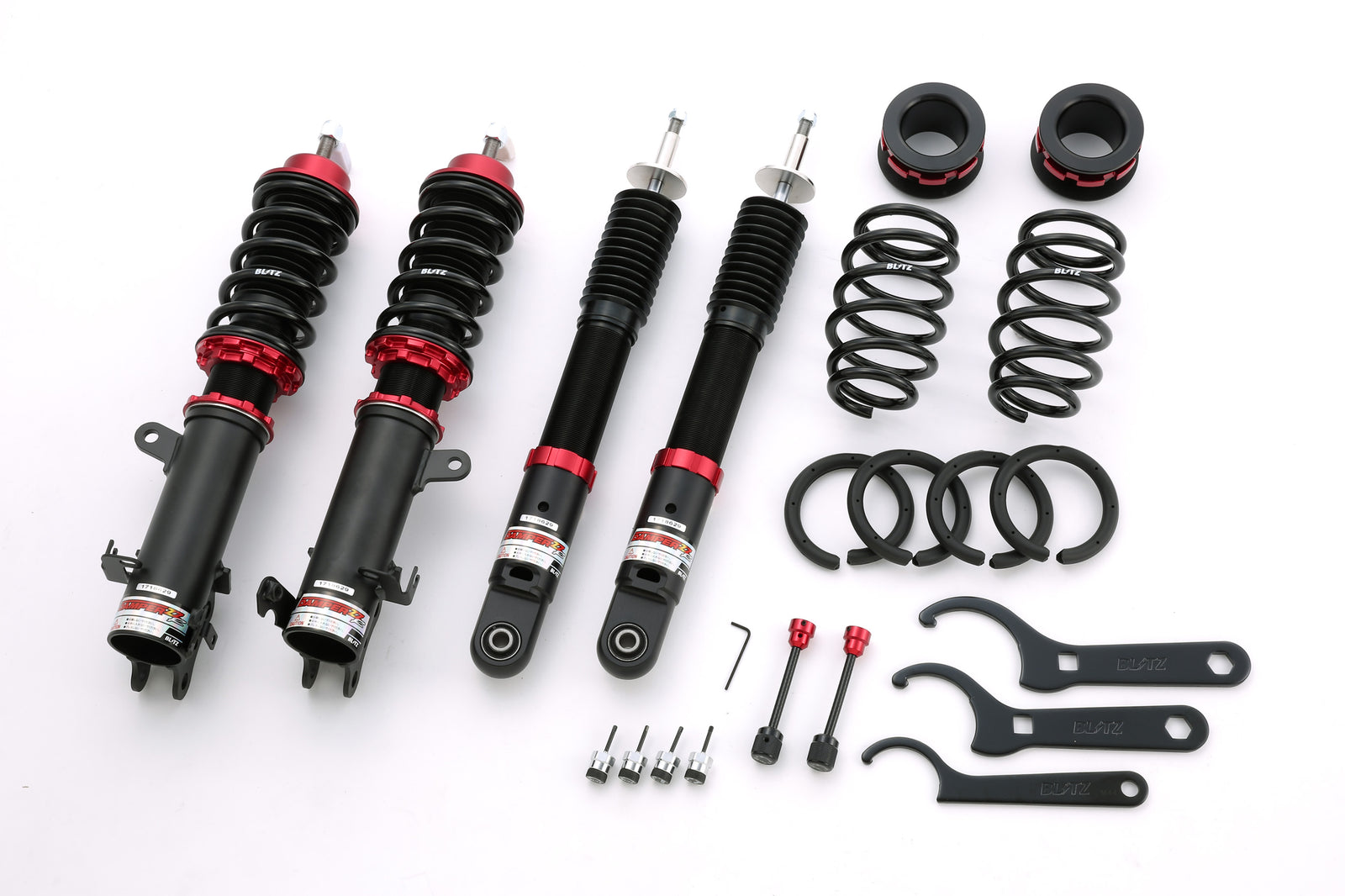 BLITZ ZZ-R COILOVER SUSPENSION SET FOR MAZDA FLARE MJ55S R06A-WA05A(NA) 92380