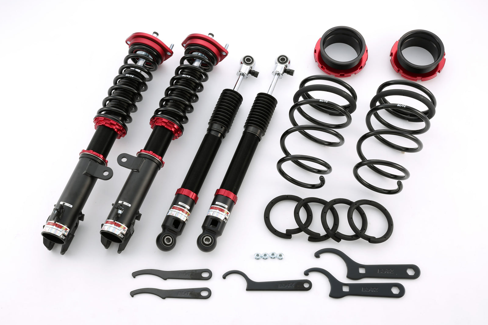 BLITZ ZZ-R COILOVER SUSPENSION SET FOR SUBARU JUSTY CUSTOM M900F 1KR-FE 1KR-VET 92381