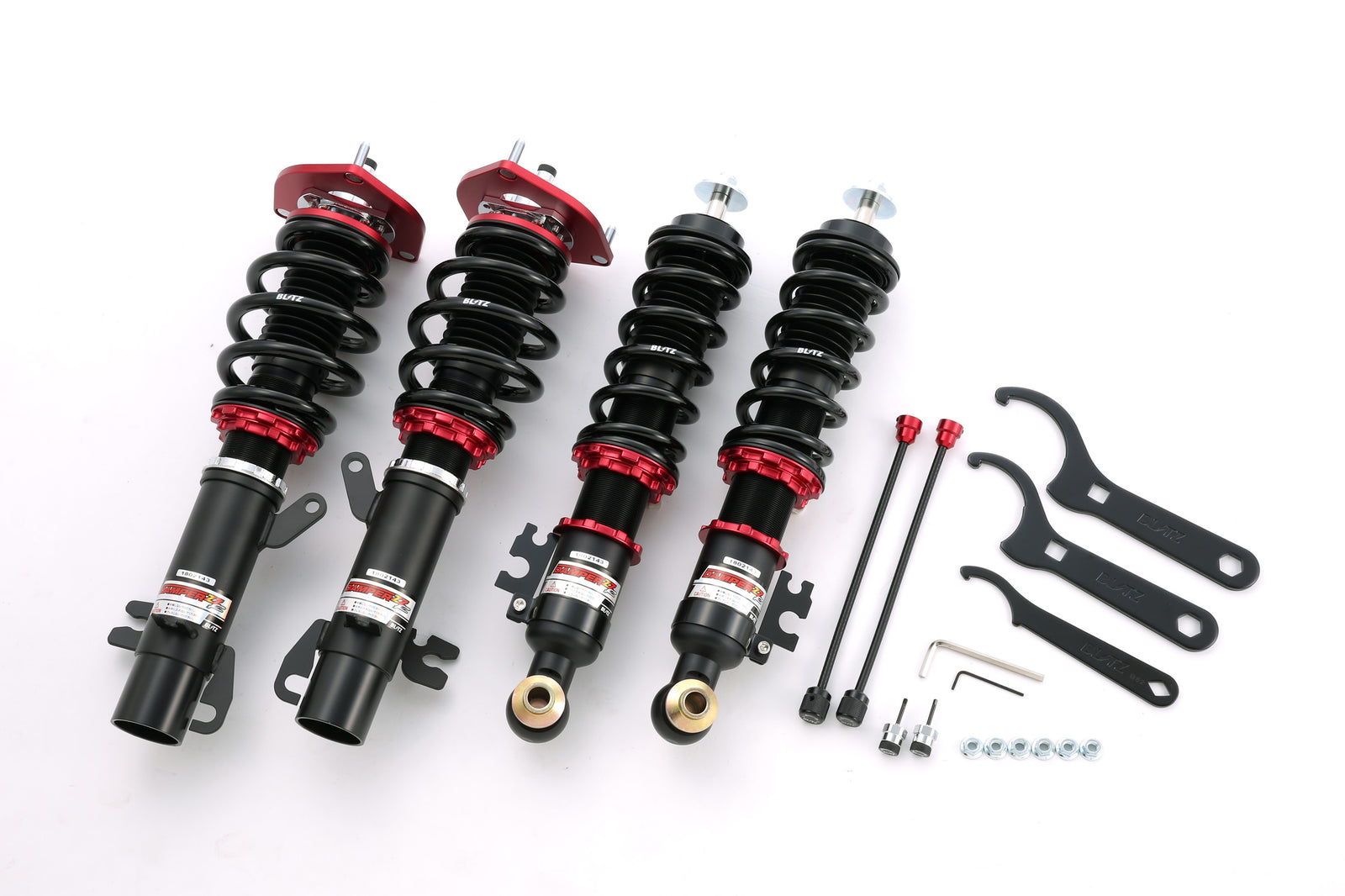 BLITZ ZZ-R COILOVER SUSPENSION SET FOR BMW MINI ONE (R56) ABA-ME14 CBA-SR16 DBA-SR16 N12B14A N16B16A 92447
