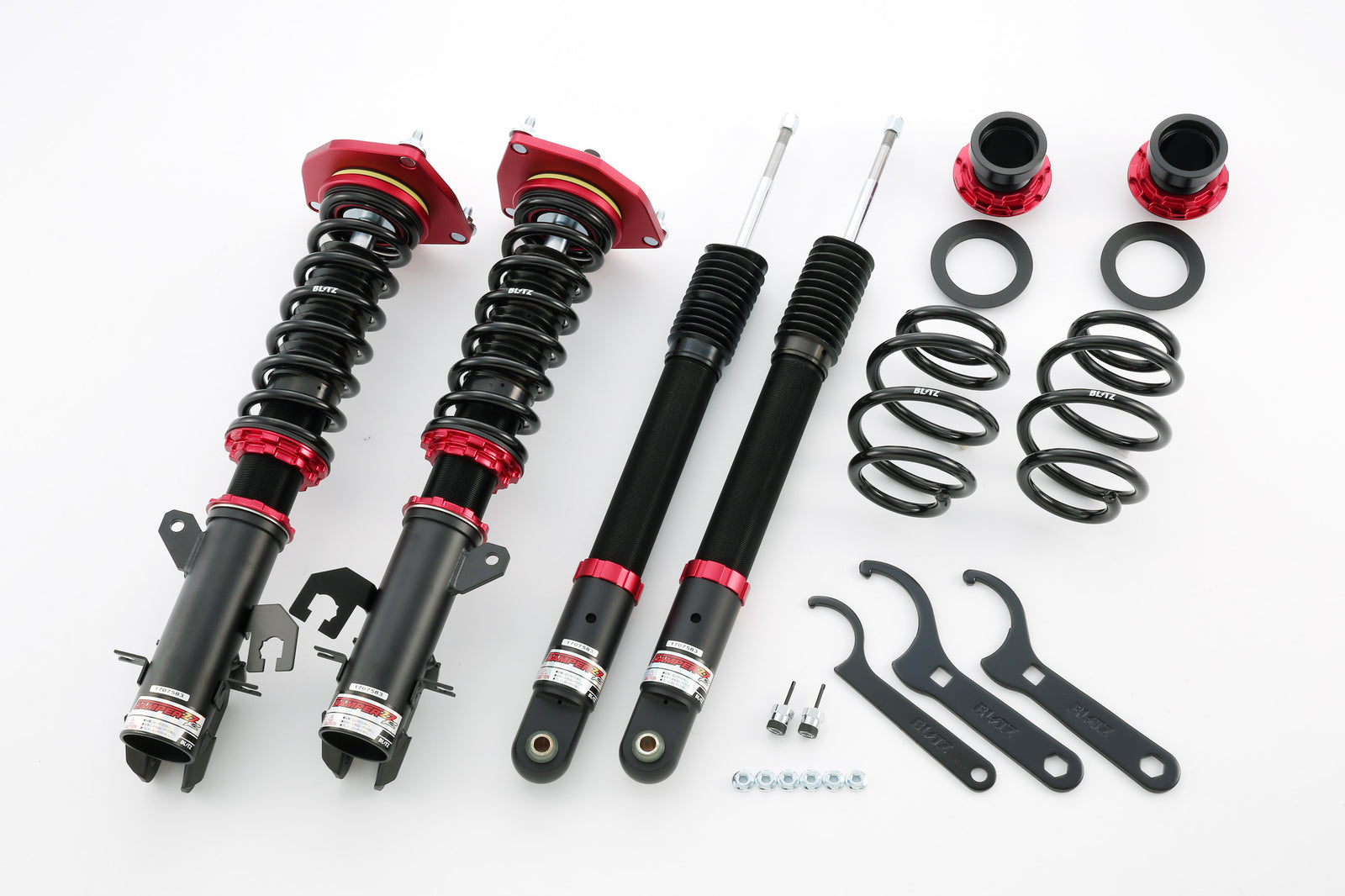 BLITZ ZZ-R COILOVER SUSPENSION SET FOR NISSAN CUBE CUBIC BGZ11 CR14DE 92456