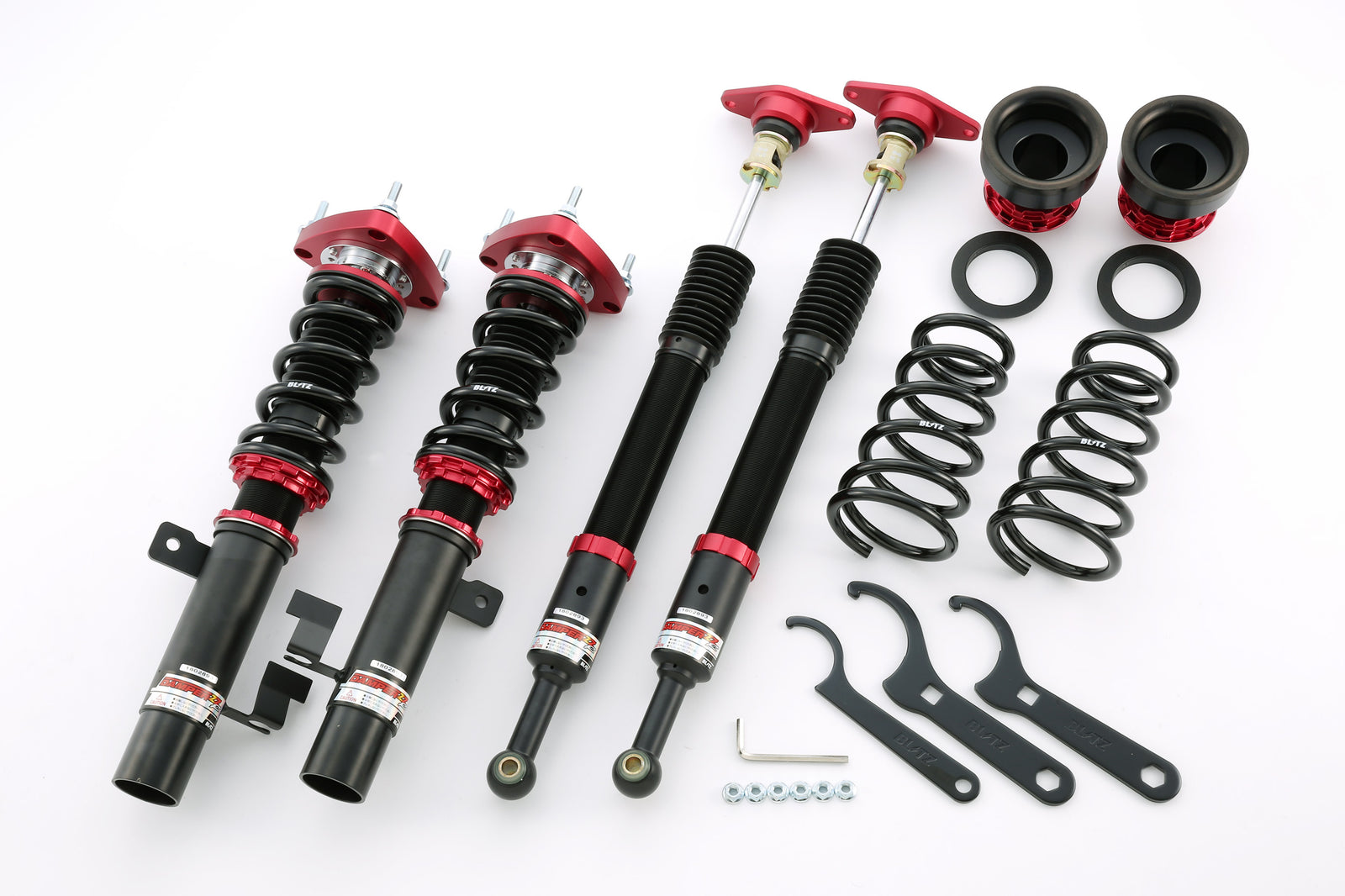 BLITZ ZZ-R COILOVER SUSPENSION SET FOR MAZDA AXELA SEDAN BLEFP LF-VDS 92458