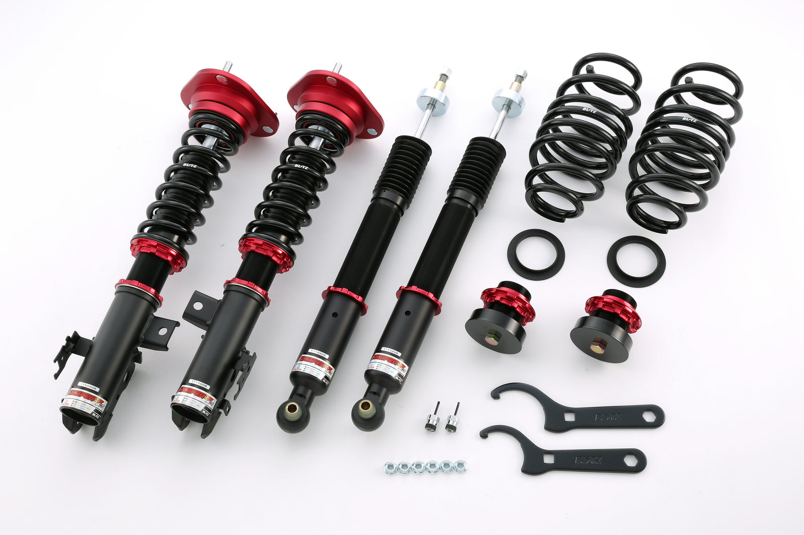 BLITZ ZZ-R COILOVER SUSPENSION SET FOR TOYOTA PRIUS Α G'S ZVW40W ZVW41W 2ZR-5JM 92460