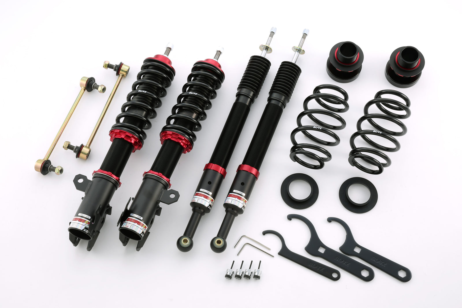BLITZ ZZ-R COILOVER SUSPENSION SET FOR TOYOTA RACTIS NSP120 NCP120 1NR-FE 1NZ-FE 92475