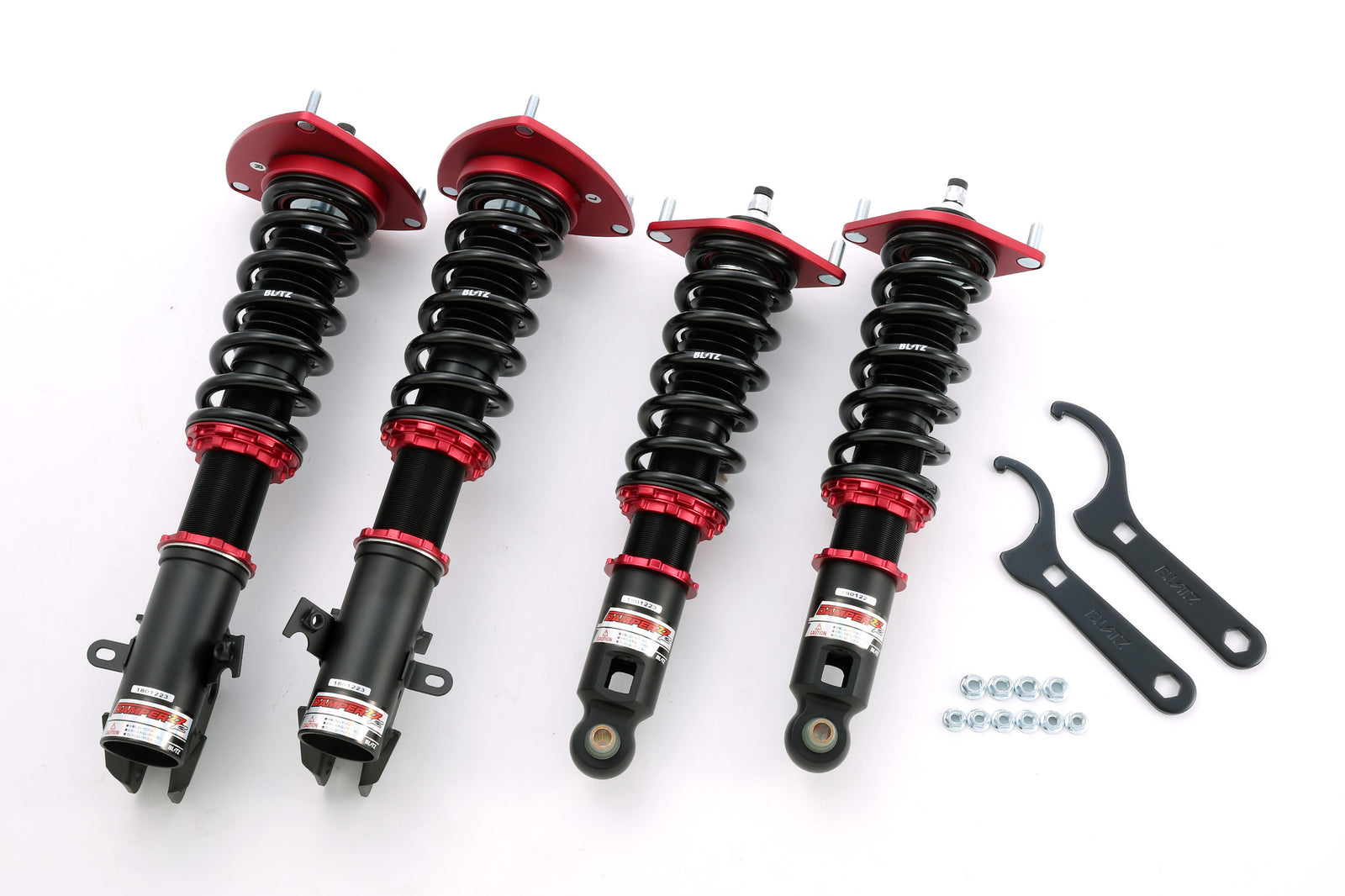 BLITZ ZZ-R COILOVER SUSPENSION SET FOR SUBARU IMPREZA SPORTS GP2 GP3 GP6 GP7 FB16 FB20 92480