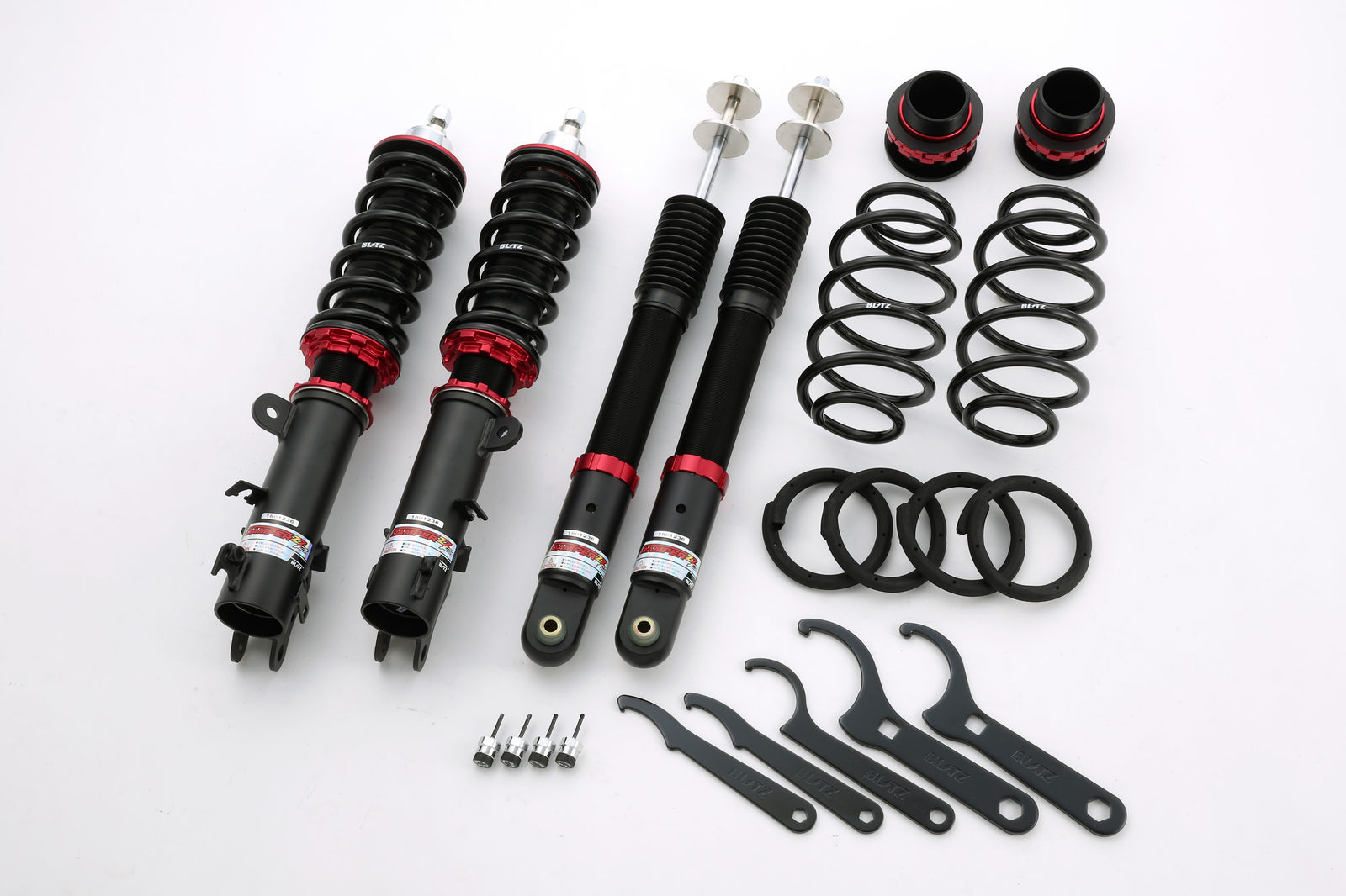 BLITZ ZZ-R COILOVER SUSPENSION SET FOR HONDA N-BOX JF1 S07A (TURBO NA) 92629