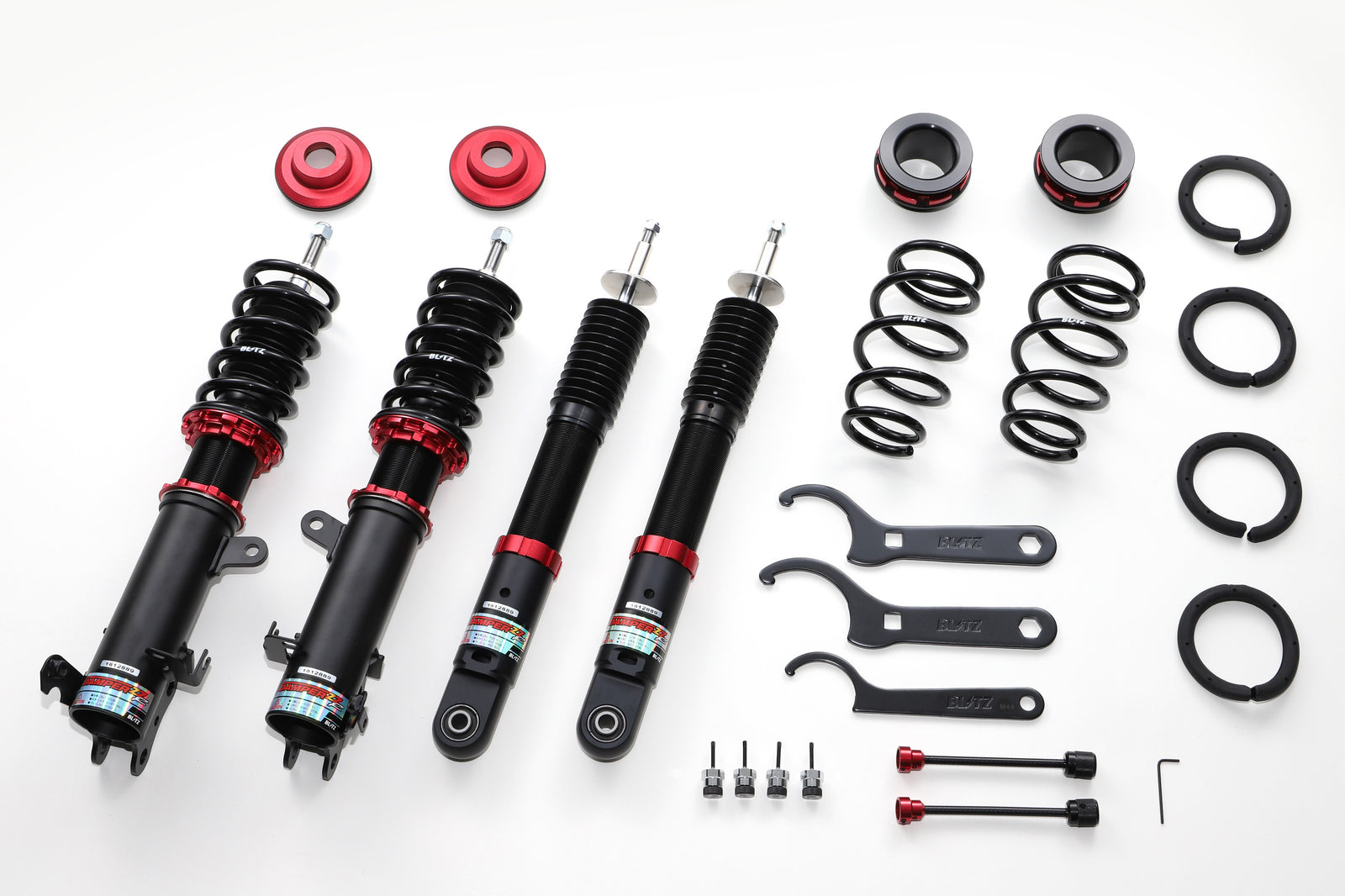 BLITZ ZZ-R COILOVER SUSPENSION SET FOR MAZDA FLAIR WAGON MM53S R06A(NA) 92503