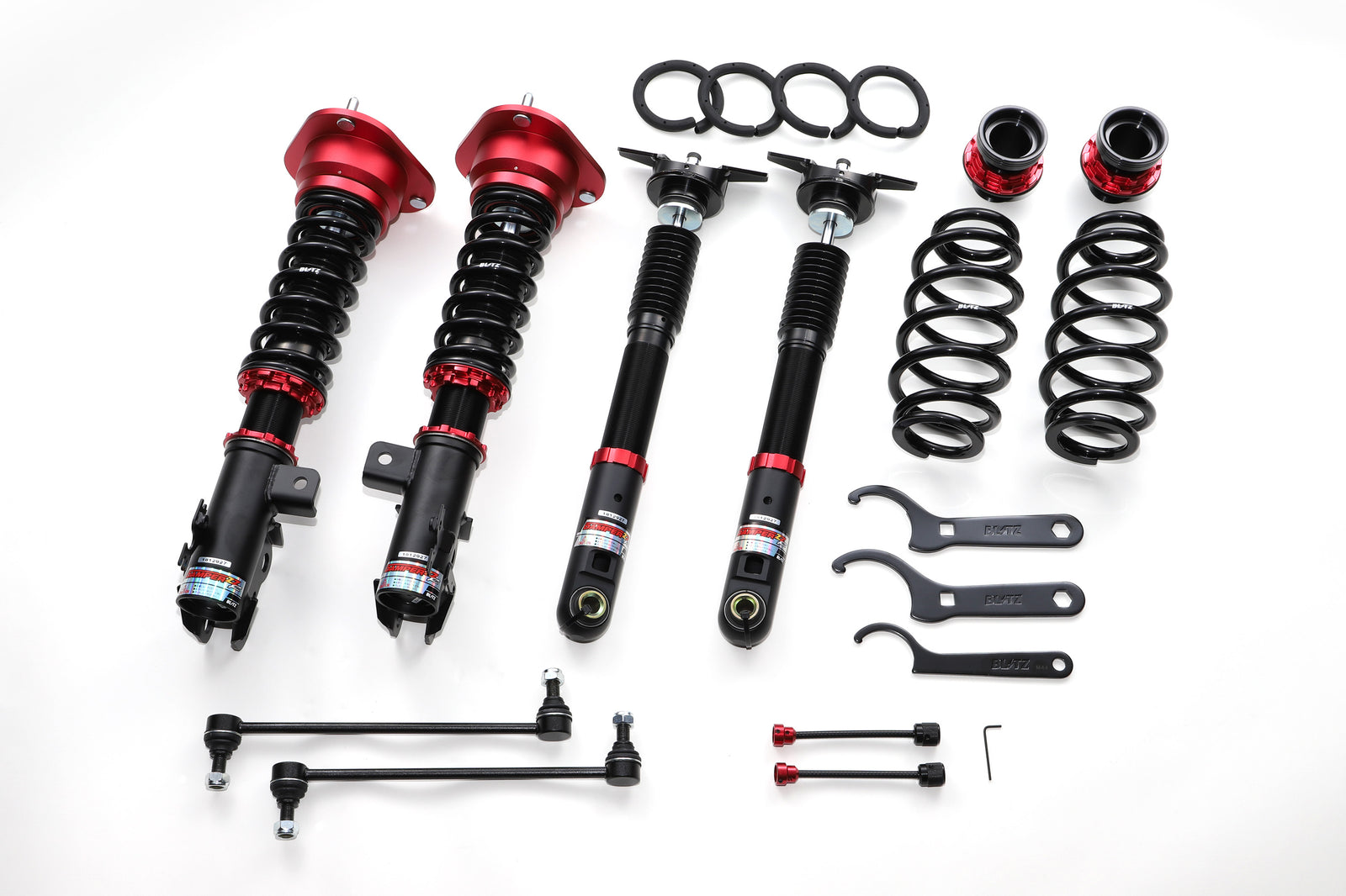 BLITZ ZZ-R COILOVER SUSPENSION SET FOR TOYOTA C-HR NGX10 8NR-FTS 92515