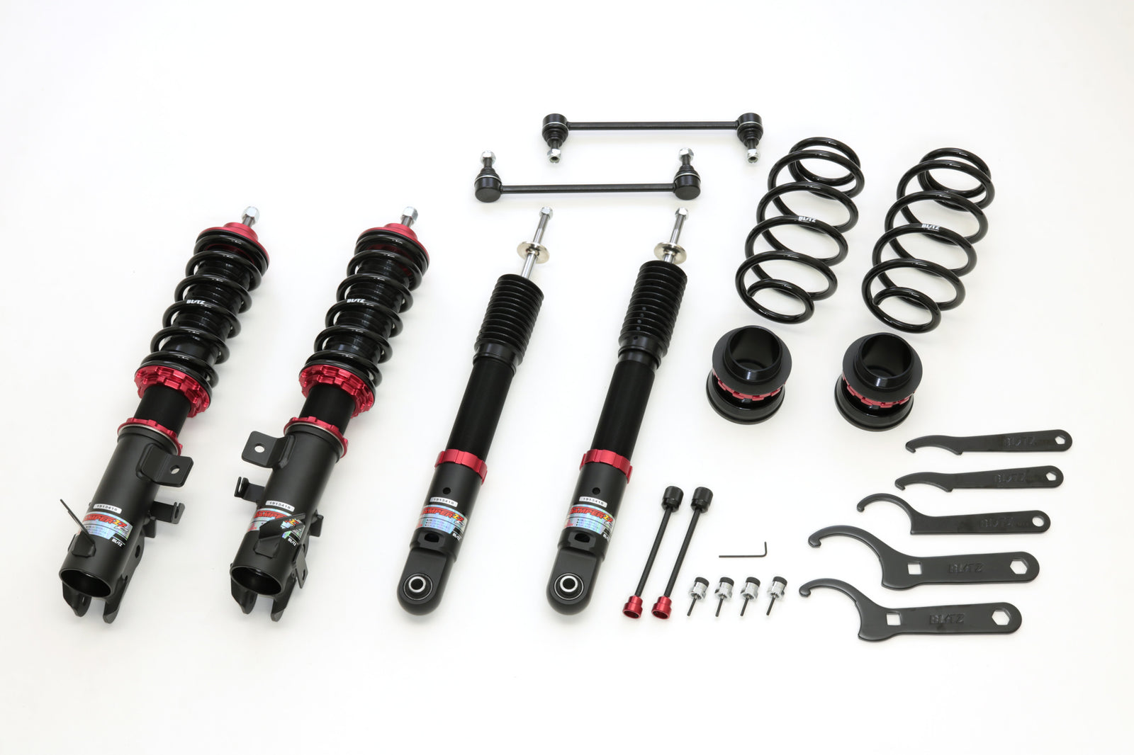 BLITZ ZZ-R COILOVER SUSPENSION SET FOR MITSUBISHI EK WAGON B33W BR06 92527