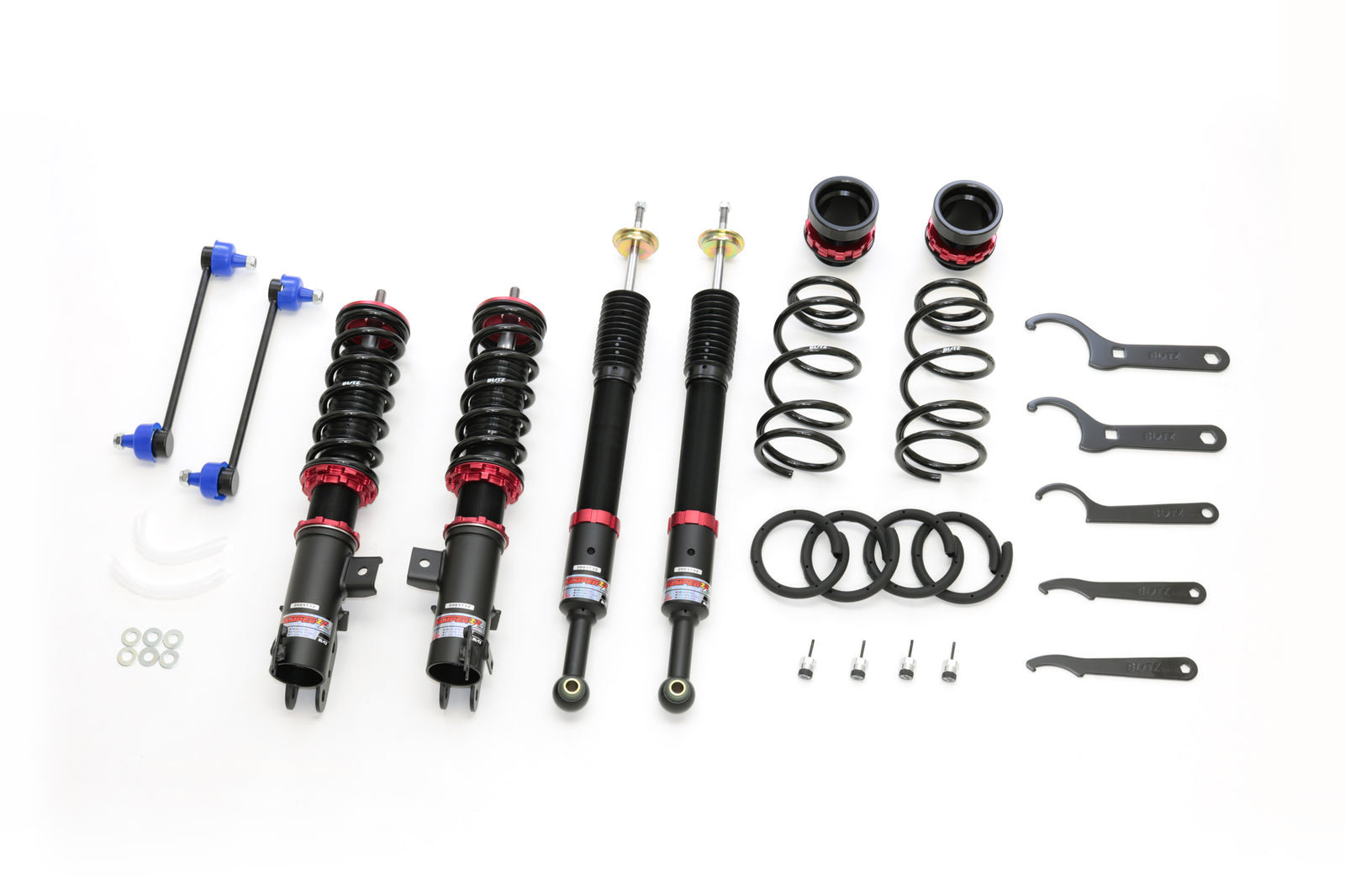 BLITZ ZZ-R COILOVER SUSPENSION SET FOR SUBARU CHIFFON LA650F KF(TURBO NA) 92537
