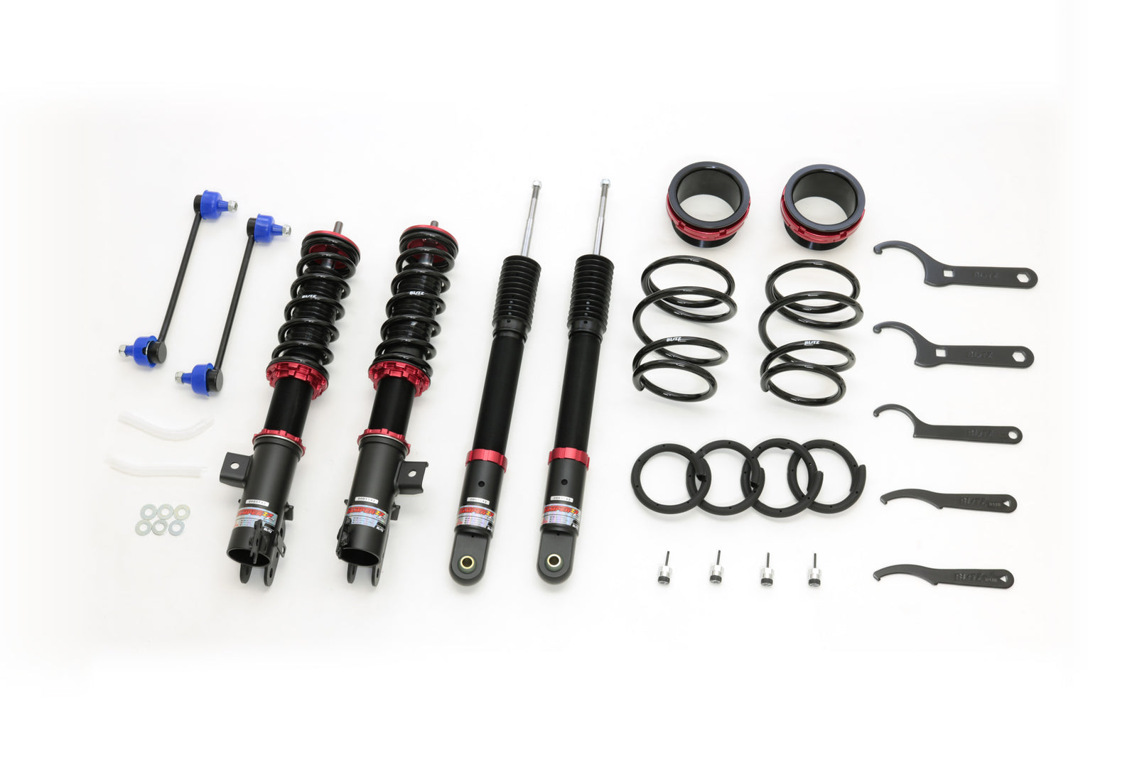 BLITZ ZZ-R COILOVER SUSPENSION SET FOR SUBARU CHIFFON CUSTOM LA660F KF(TURBO NA) 92538