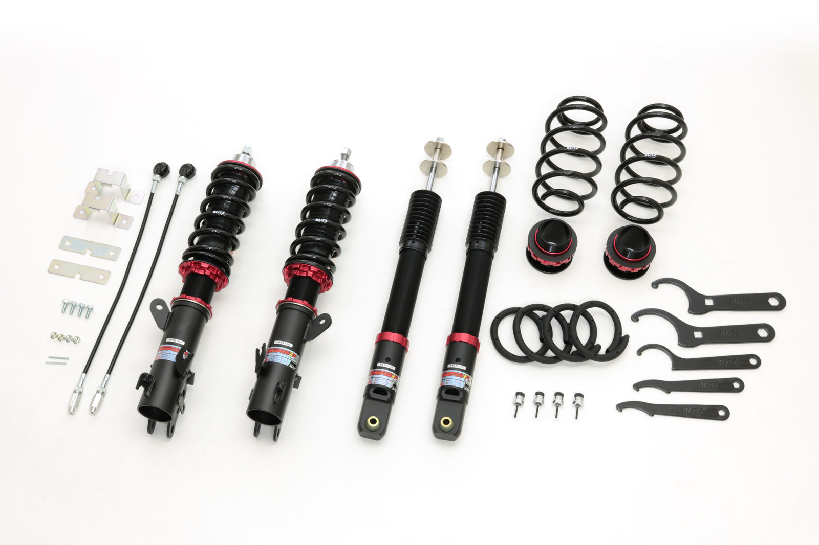 BLITZ ZZ-R COILOVER SUSPENSION SET FOR HONDA N-WGN CUSTOM JH4 S07B (TURBO NA) 92542