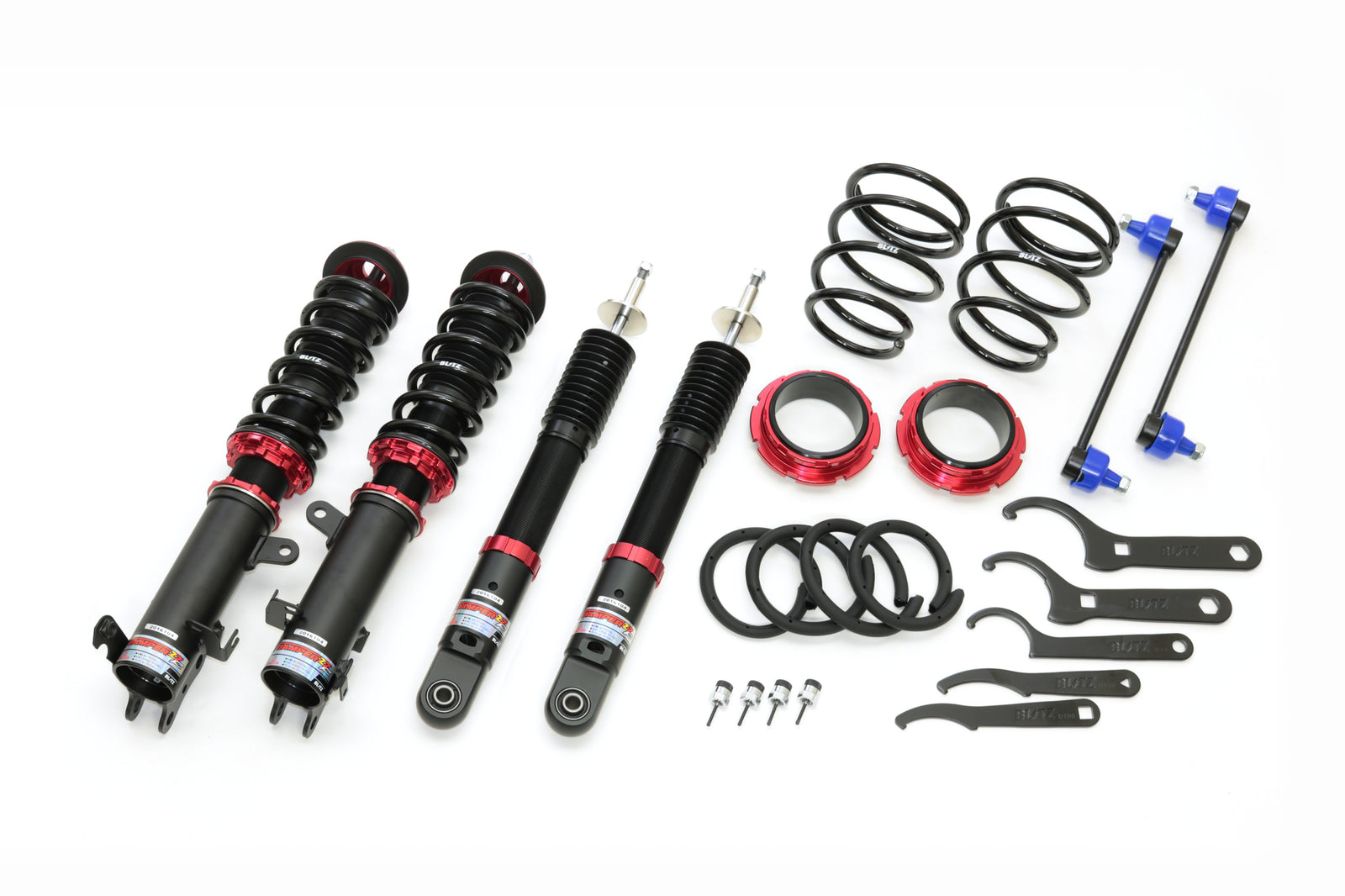BLITZ ZZ-R COILOVER SUSPENSION SET FOR MAZDA FLAIR CROSSOVER MS52S R06A (TURBO) R06D (NA) 92555