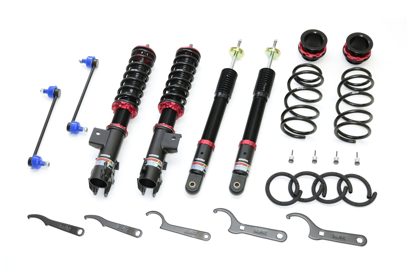 BLITZ ZZ-R LIFT UP DSC PLUS COILOVER SUSPENSION SET FOR MITSUBISHI DELICA D:5 URBAN GEAR CV1W 4N14 98587