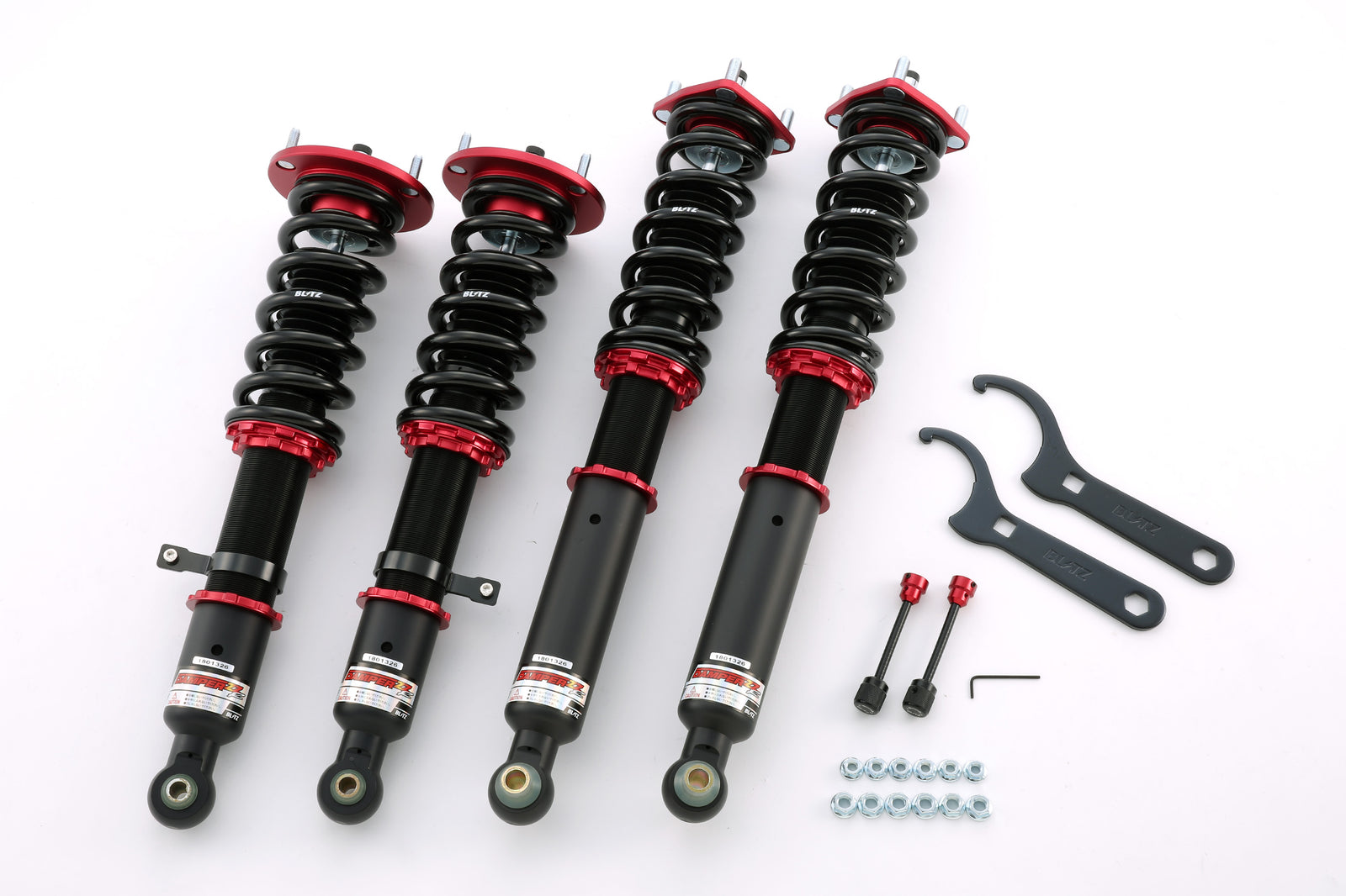 BLITZ ZZ-R COILOVER SUSPENSION SET FOR TOYOTA SIENTA HYBRID MXPL10G M15A-1NM 92632