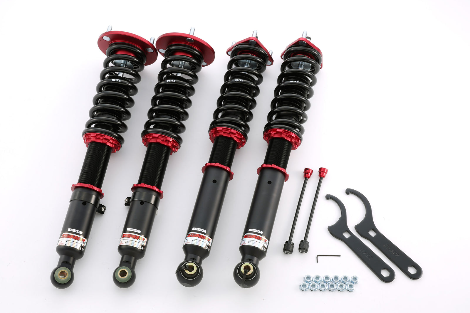 BLITZ ZZ-R COILOVER SUSPENSION SET FOR TOYOTA MARK X GRX130 GRX133 4GR-FSE 2GR-FSE 92785