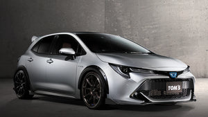 TOMS DUCKTAIL SPOILER SET FRP FLAT BLACK TEXTURED FOR TOYOTA COROLLA SPORT ZWE211 NRE22 53800-TZE21-F