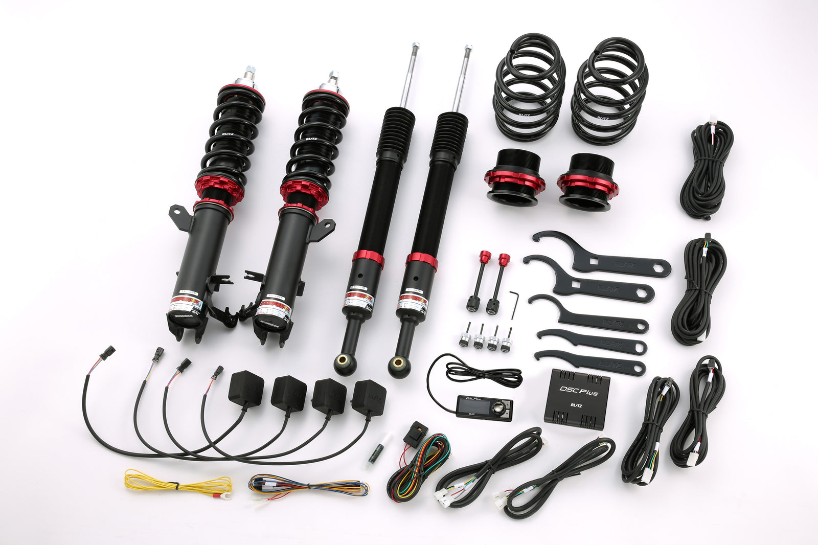 BLITZ ZZ-R DSC PLUS COILOVER SUSPENSION SET FOR HONDA FIT GK3 L13B 98310