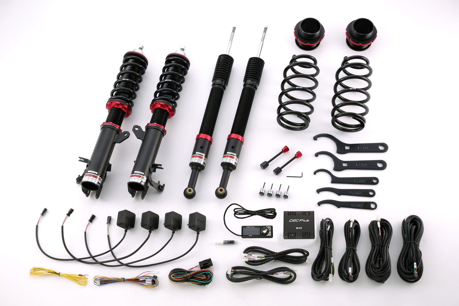 BLITZ ZZ-R DSC PLUS COILOVER SUSPENSION SET FOR HONDA FIT GK6 L15B 98317