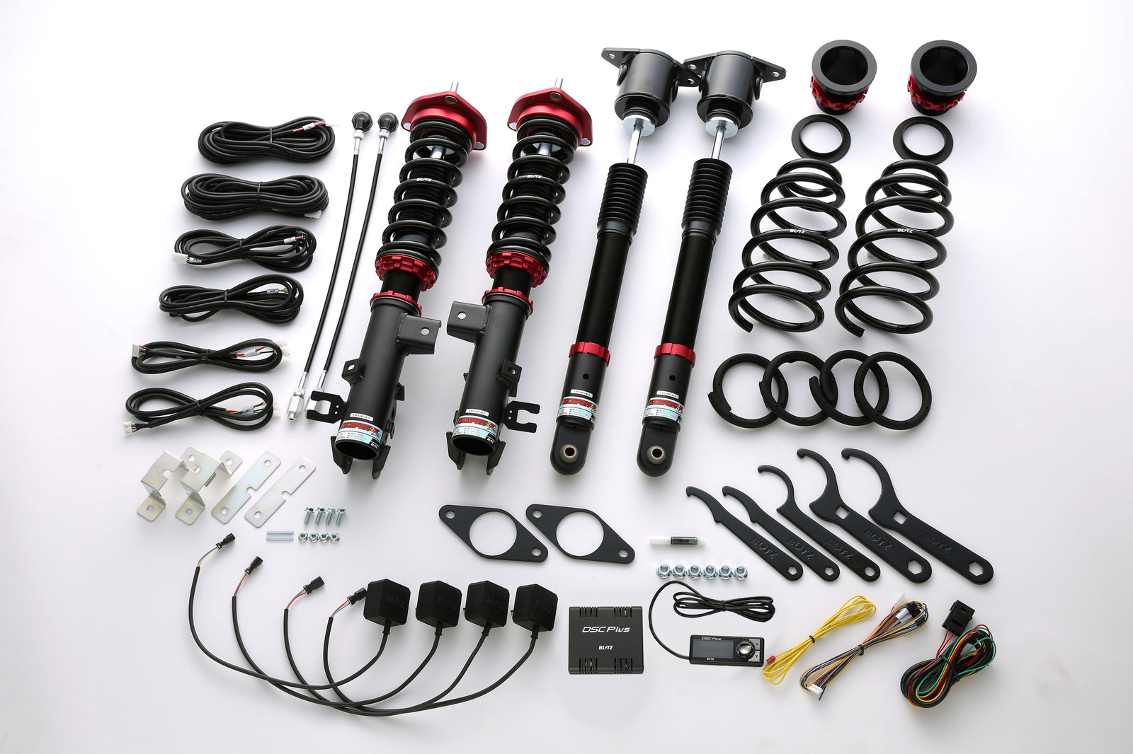 BLITZ ZZ-R DSC PLUS COILOVER SUSPENSION SET FOR MAZDA AXELA SPORTS BM2FS SH-VPTR 98319