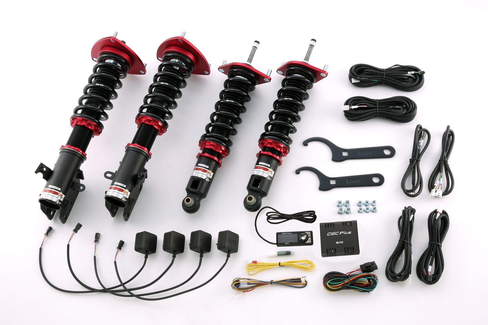 BLITZ ZZ-R DSC PLUS COILOVER SUSPENSION SET FOR SUBARU LEVORG VM4 VMG FB16 FA20 98324