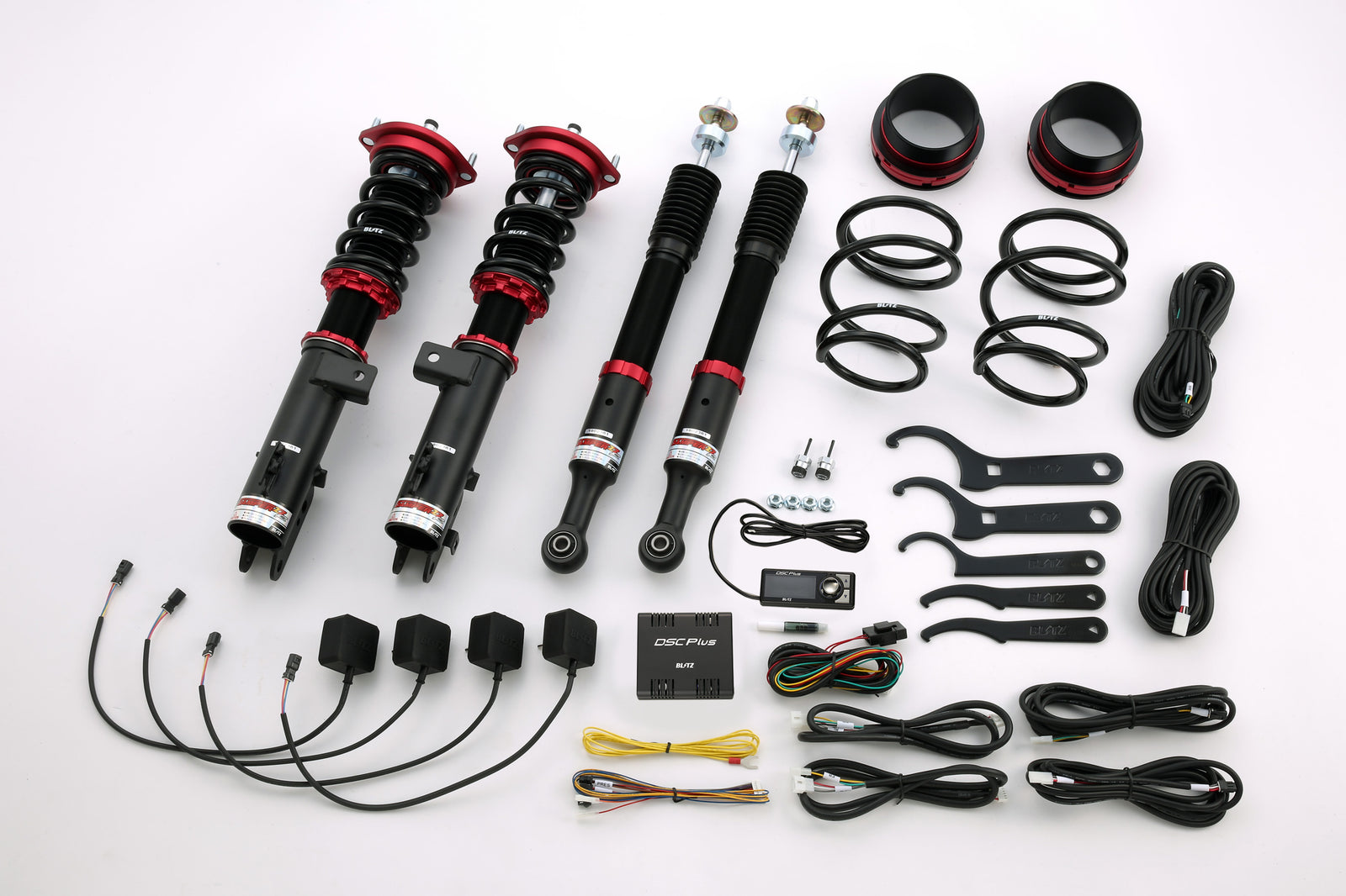 BLITZ ZZ-R DSC PLUS COILOVER SUSPENSION SET FOR DAIHATSU MOVE CUSTOM L185S KF-VE KF-DET 98333