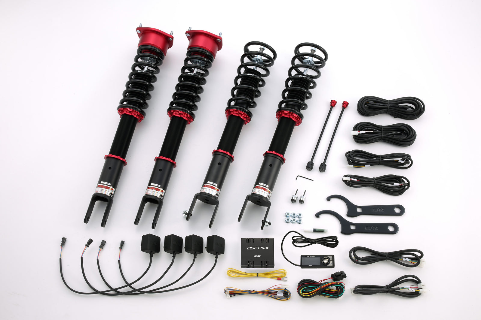 BLITZ ZZ-R DSC PLUS COILOVER SUSPENSION SET FOR NISSAN SKYLINE YV37 274A 98336