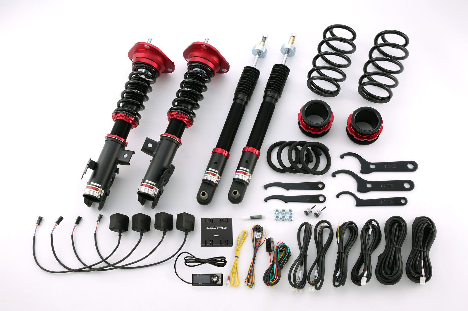 BLITZ ZZ-R DSC PLUS COILOVER SUSPENSION SET FOR TOYOTA COROLLA RUMION NZE151N 1NZ-FE 98344