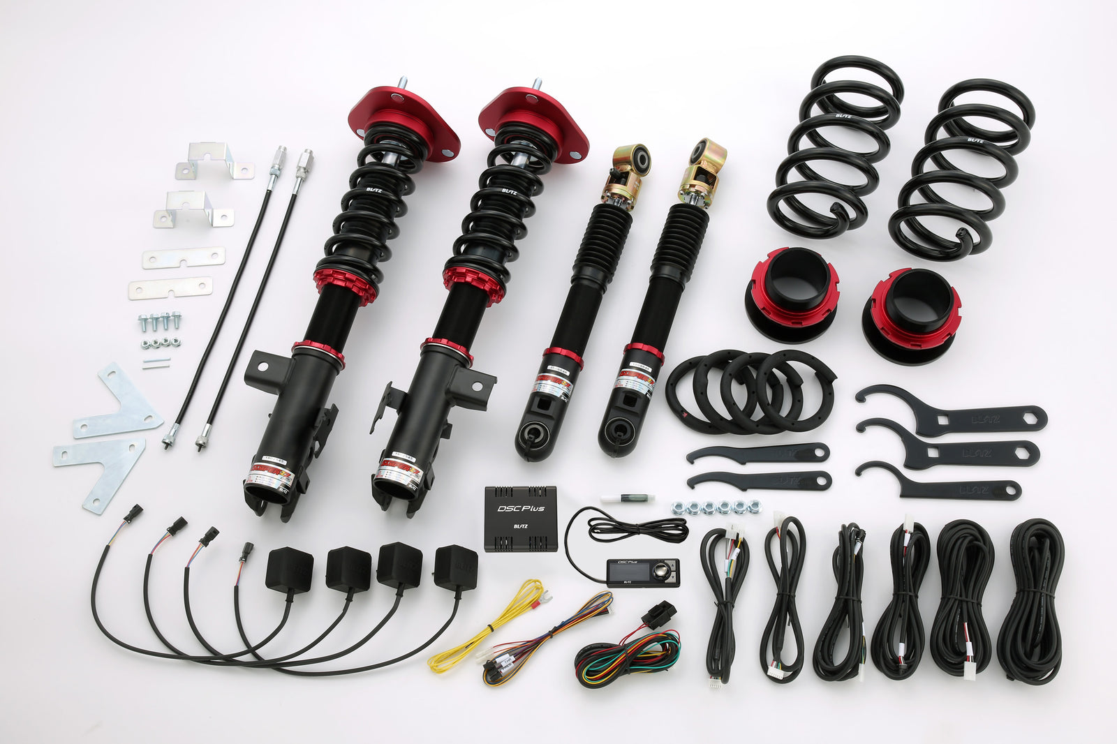 BLITZ ZZ-R DSC PLUS COILOVER SUSPENSION SET FOR TOYOTA ALPHARD HYBRID AYH30W 2AR-2JM-2FM 98347