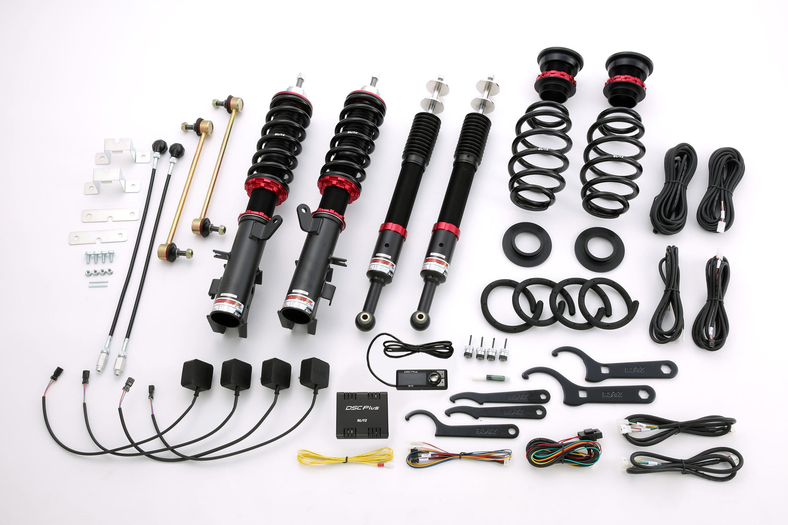 BLITZ ZZ-R DSC PLUS COILOVER SUSPENSION SET FOR HONDA FREED+HYBRID GB7 LEB-H1 98378