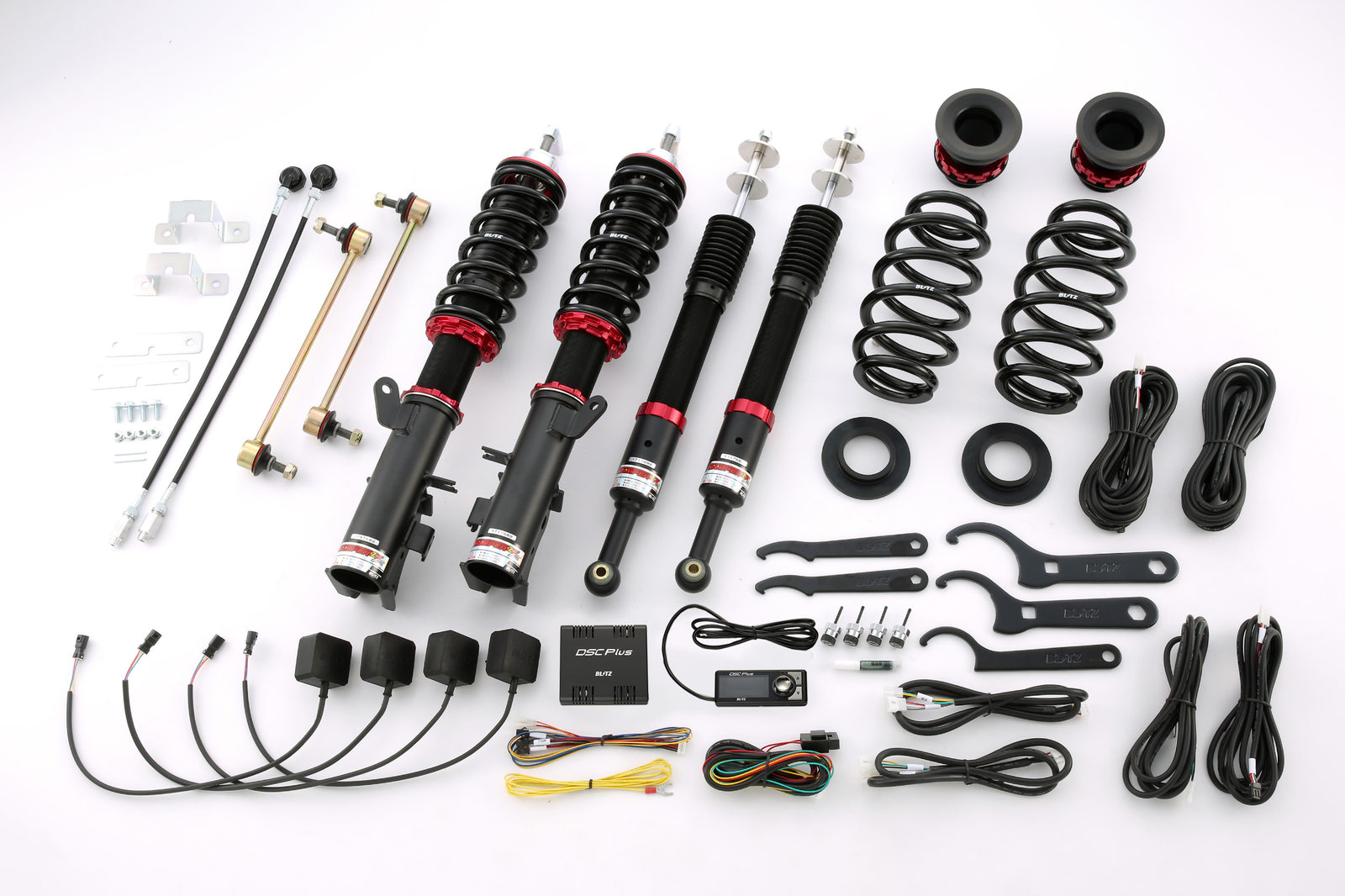 BLITZ ZZ-R DSC PLUS COILOVER SUSPENSION SET FOR HONDA FREED HYBRID GB8 LEB-H1 98379