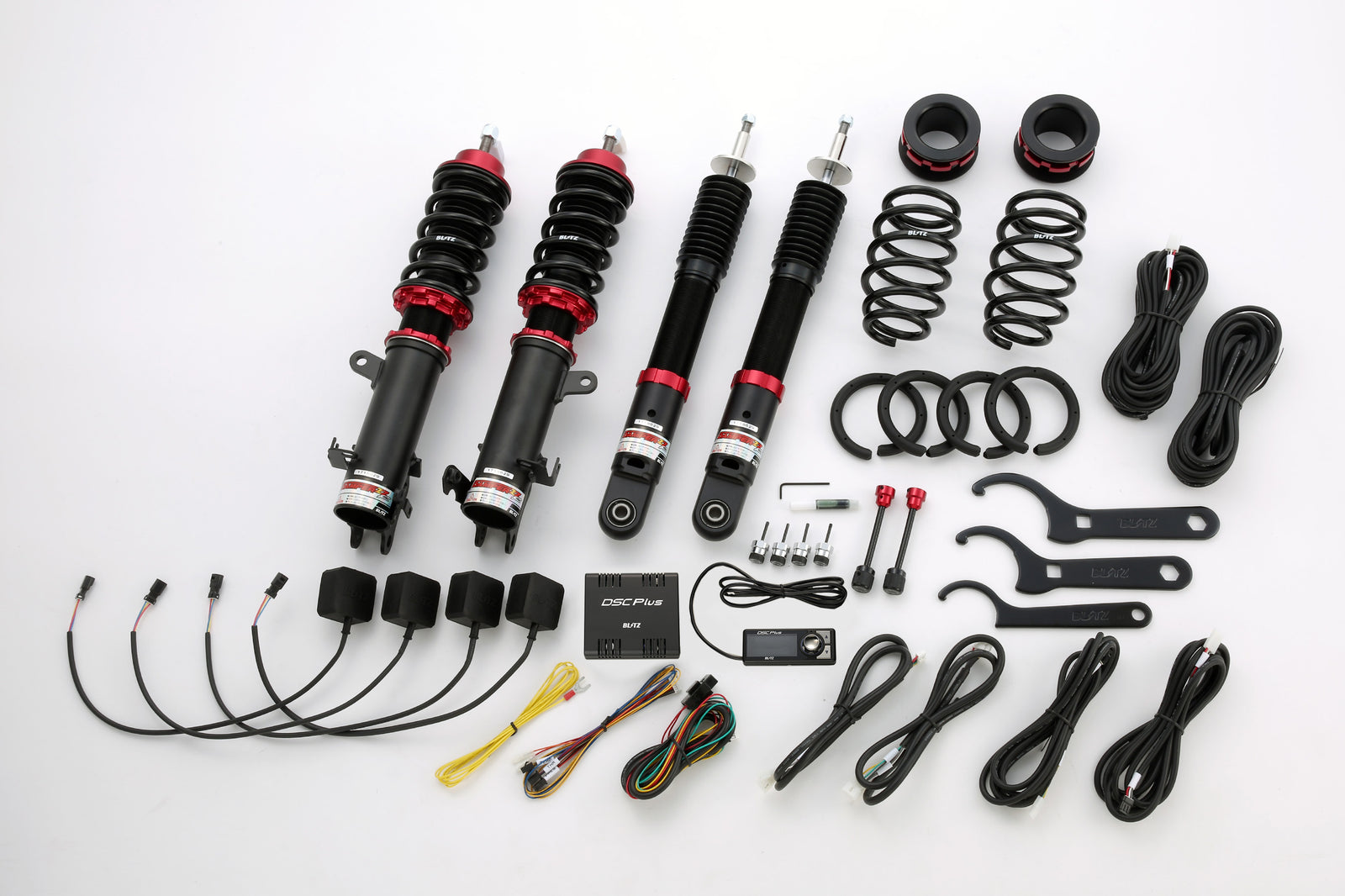 BLITZ ZZ-R DSC PLUS COILOVER SUSPENSION SET FOR MAZDA FLARE MJ55S R06A-WA05A(NA) 98380